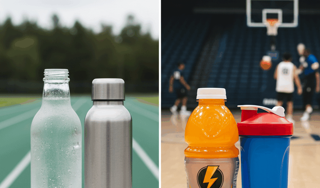 Water vs Sports Drink
