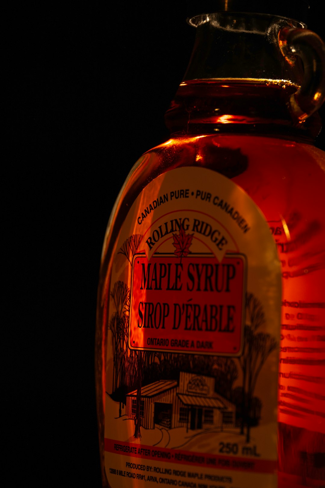 maple syrup flask cycling training fuel